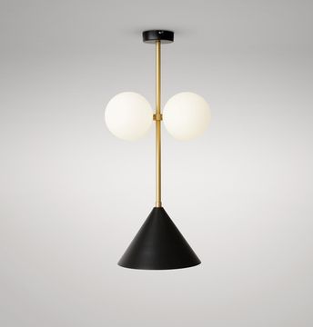 Подвес Atelier Areti  Axis Cone and Globes (metal)