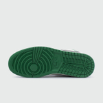 Кроссовки Nike Air Jordan 1 Wmns White / Green with Fur