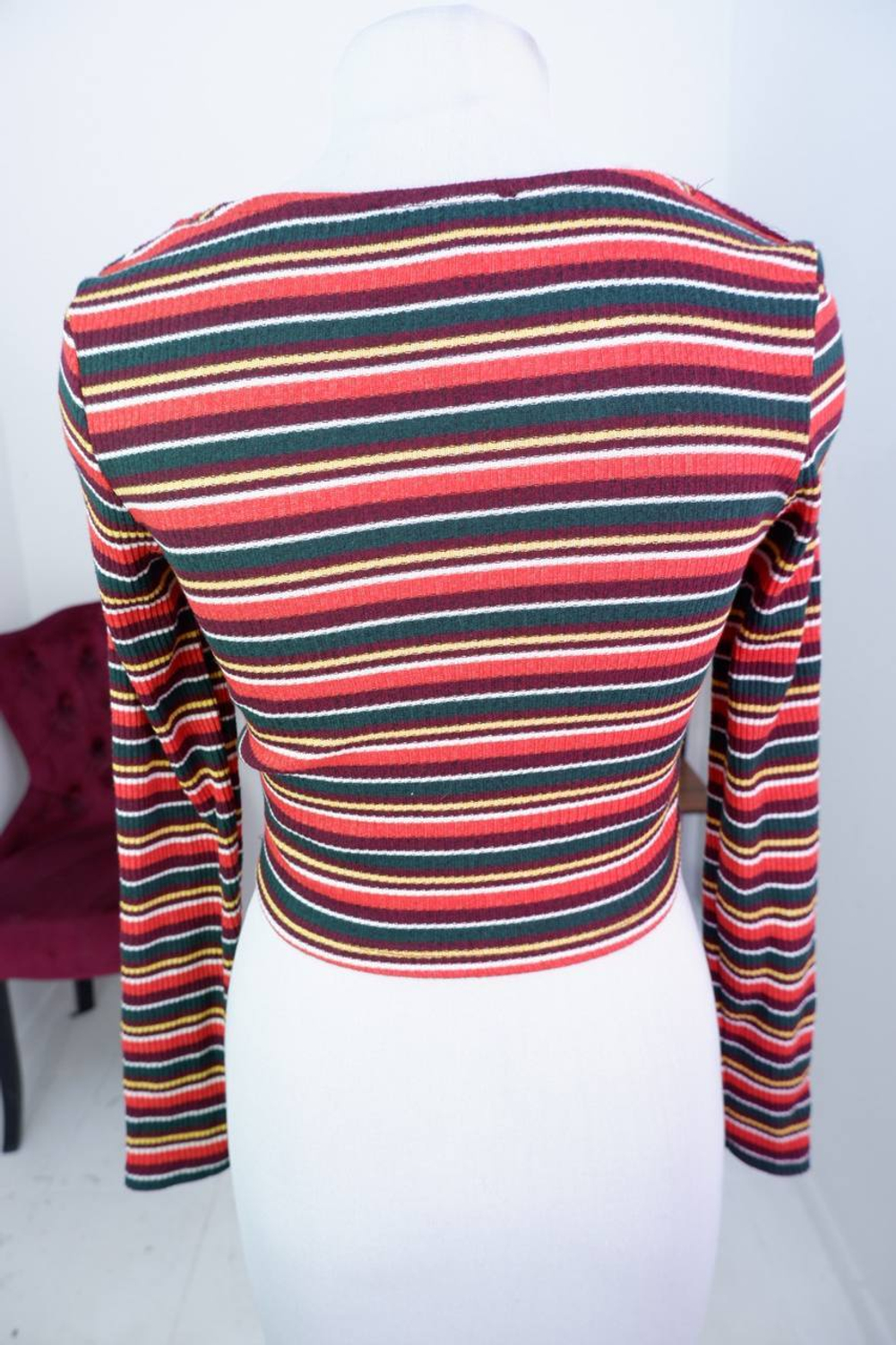 Кофта Primark в полоску, маркировка S, визуально 44 размер