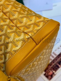 Желтая сумка шоппер Artois PM Maison Goyard