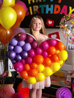 Сердце из шаров "Likee Party"