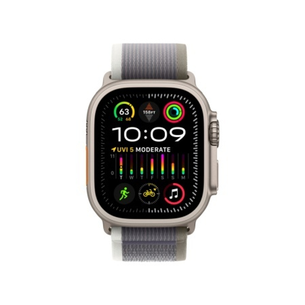 Часы Apple Watch Ultra 2 GPS + Cellular 49 мм, ремешок Серо-зеленого цвета
