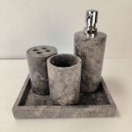 Набор из мрамора 5 предм SEA Set Grey NM-63758 прямоуг 85