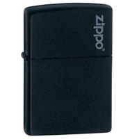 Зажигалка черная матовая Zippo 218ZL с покрытием Black Matte