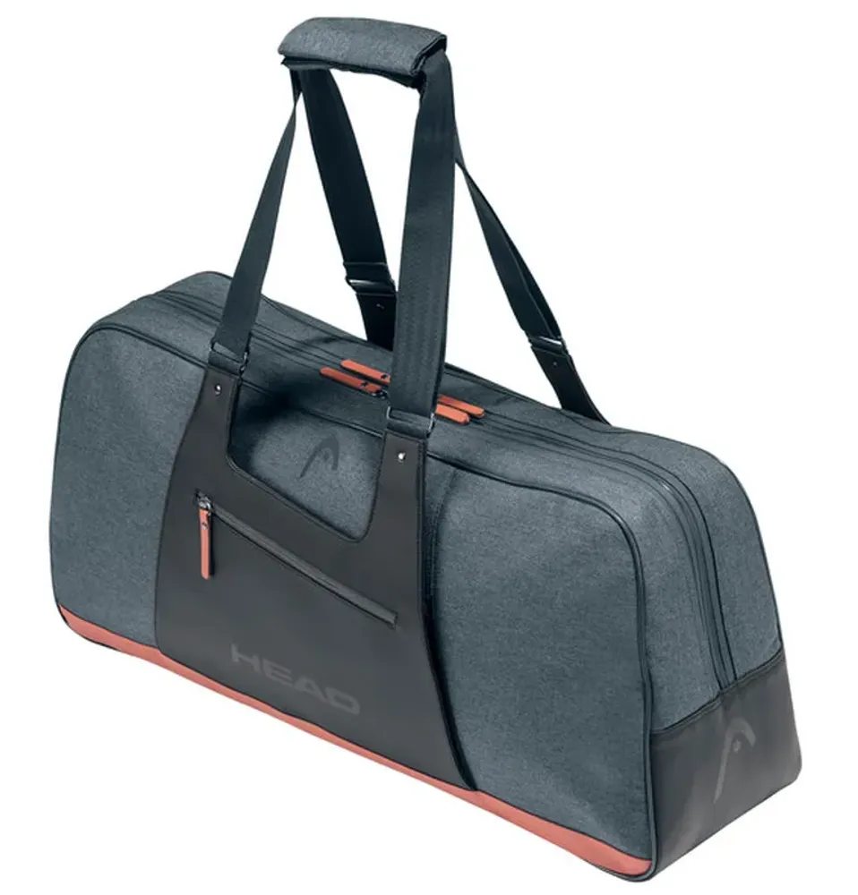 Torba tenisowa Head Women's Court Сумка - anthracite/theracota
