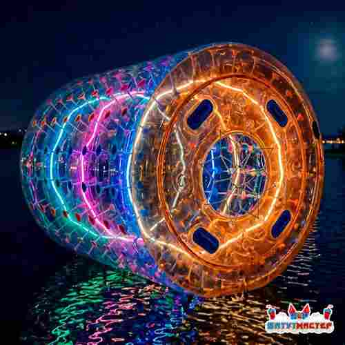 Роллер аттракцион «Неоновый вихрь», трёхместный, ПВХ, 2,4×2,2×2,2 м