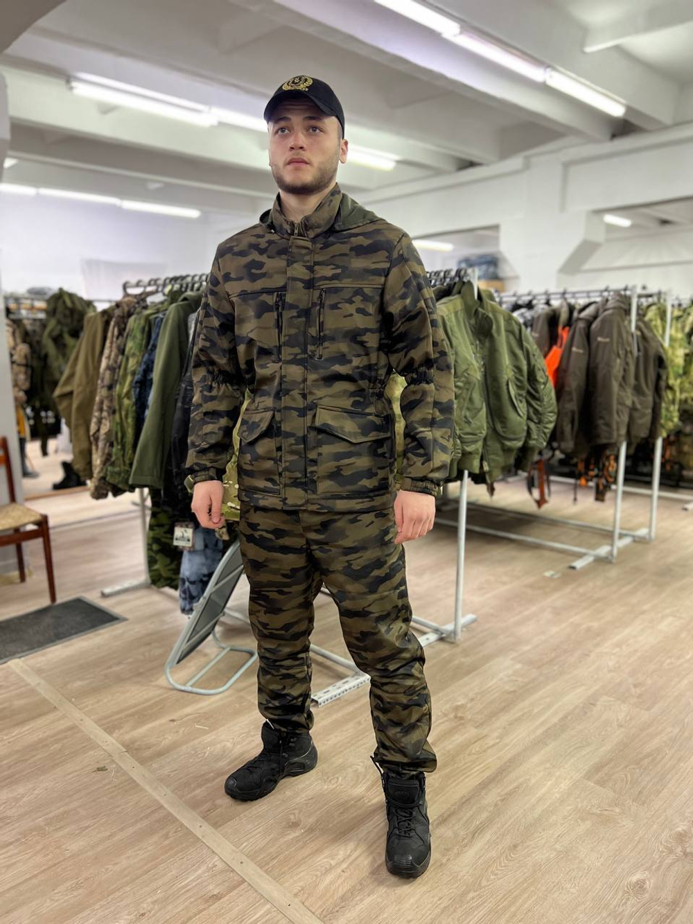 Костюм Горка Light деми / black tiger