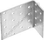 ЗУБР УКА-2.0 80х80х40 х 2 мм, анкерный крепежный уголок (310226-080-080)