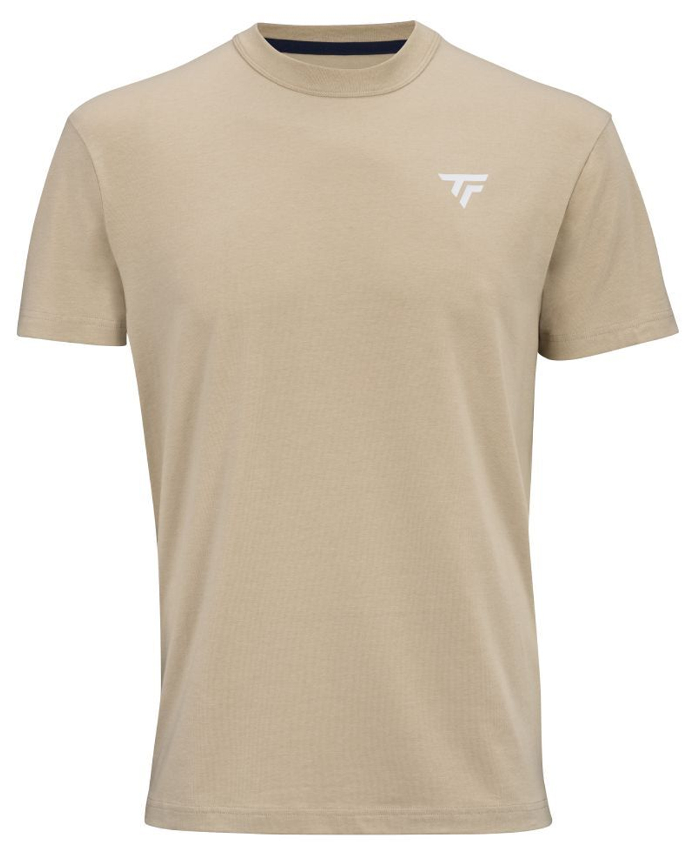Теннисная футболка Tecnifibre Graphic 2025 - sand