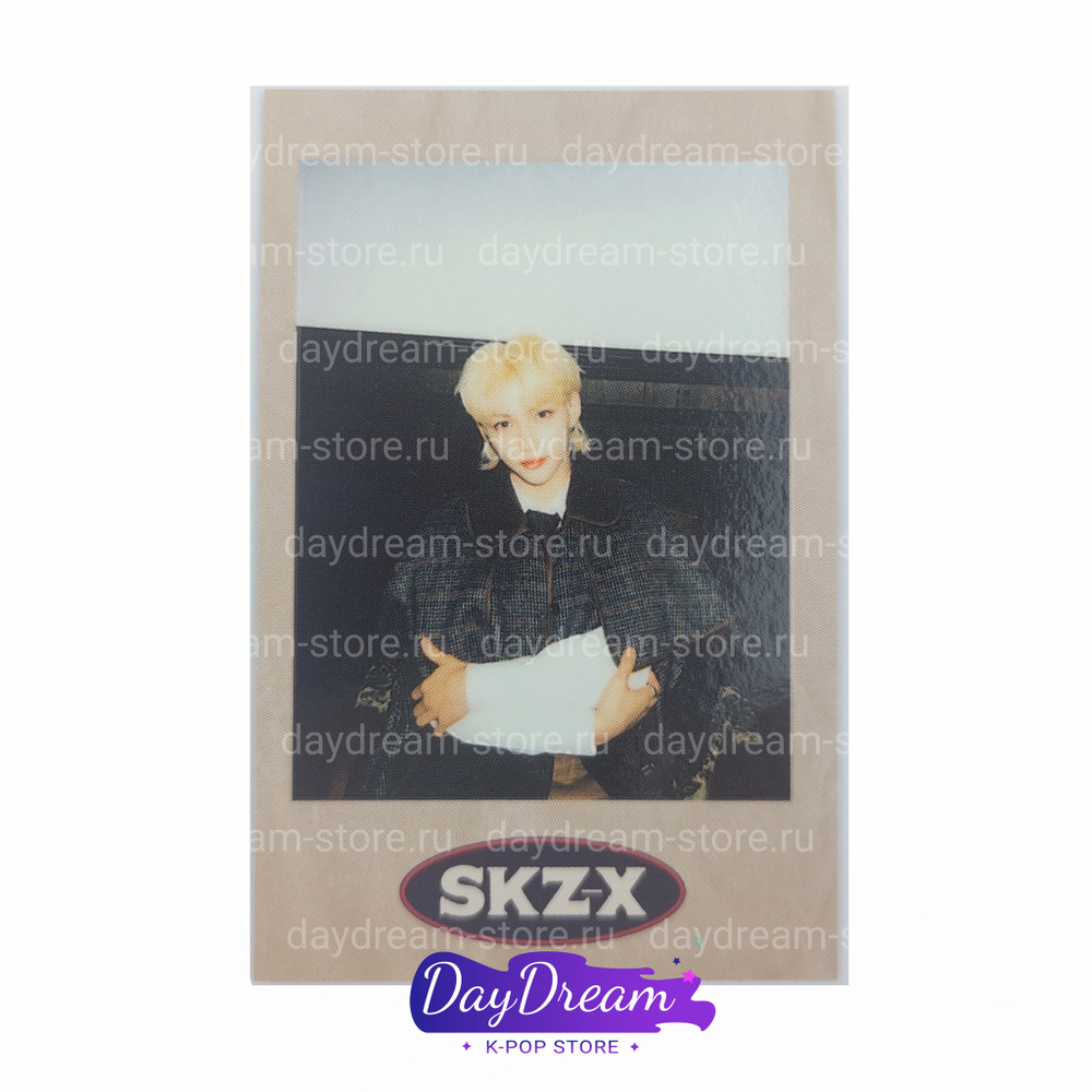 Полароид Felix Stray Kids - 1ST #LoveSTAY SKZ-X [PRE-ORDER SPECIAL GIFT]