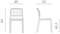 Стул Bora Bistrot белый
