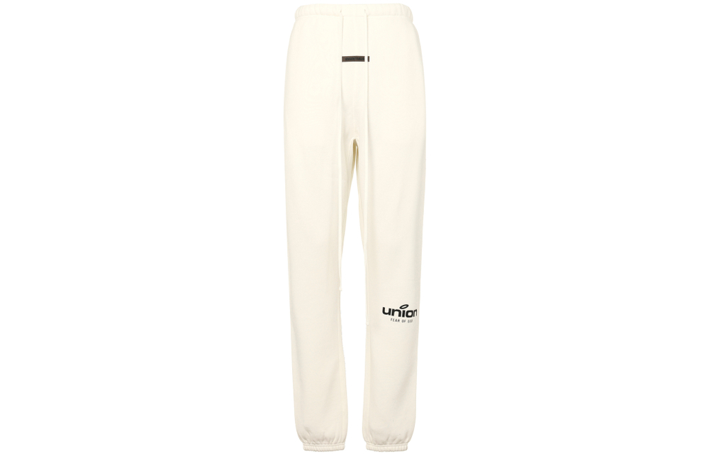 Штаны Fear of God Essentials x Union LA FW21 Vintage Sweatpant White Logo, FOG-FW21-100