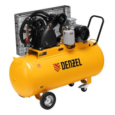 Компрессор поршневой ременной BCV 4000-T/200. 4.0 кВт. 200 литров. 690 л/мин Denzel