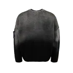 Свитер Heartz Fade Spray-Painted Heavyweight Cropped Knitted серый