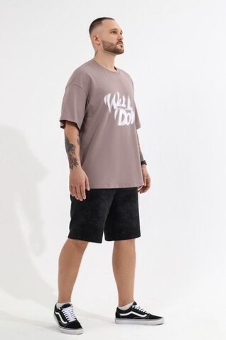 Фуфайка (футболка) мужская Леон-4 Виотекс БЕЖЕВЫЙ