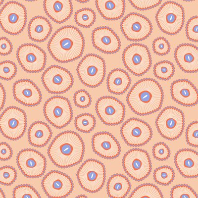 Кораллы Зоантарии на телесном фоне