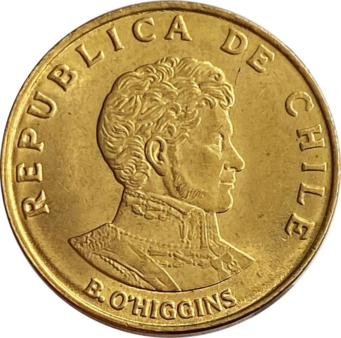 10 сентесимо 1971 Чили AU-UNC