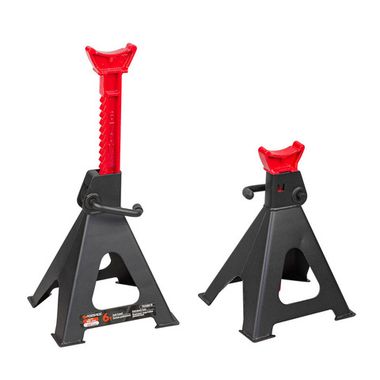 Подставка ремонтная с упорными пятками 6т (h min 385мм, h max 595мм) (к-т 2шт) Forsage F-TH56001B