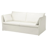 Диван 3-местный - IKEA BACKSÄLEN/BACKSALEN, 85х205 см, белый, ИКЕА