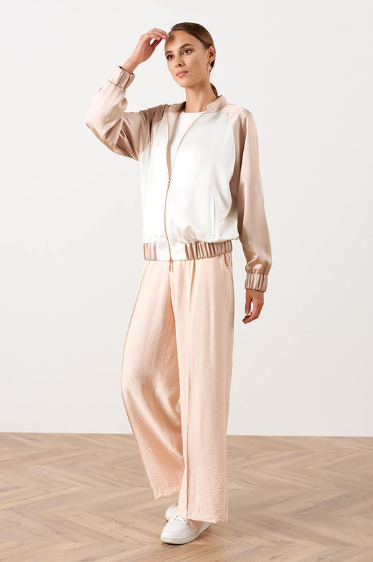 1860 Жакет женский (пудровый/молочный)