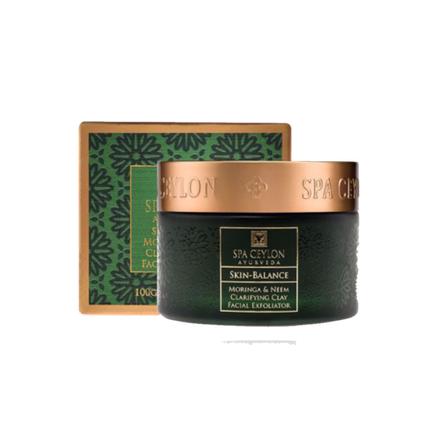 Очищающий скраб из глины с морингой "СЧАСТЛИВАЯ КОЖА" (100гр)