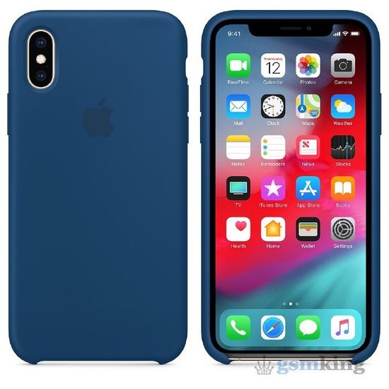 Silicone Case iPhone X/XS Blue Horizon «Морской горизонт»
