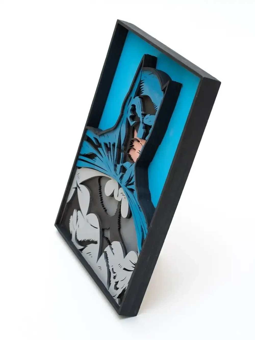 3D Картина по номерам Бэтмен, герои DC