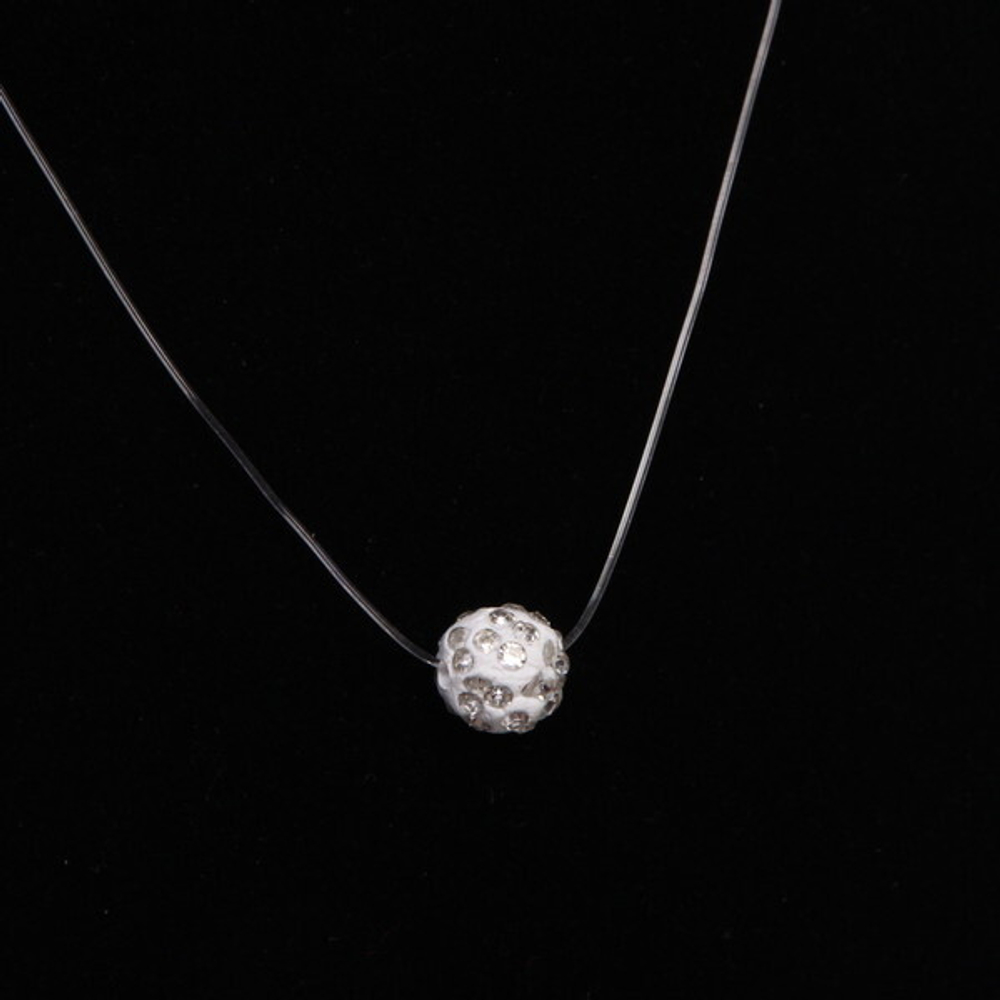 Подвеска на шею на леске «Emerald - Шамбала», цвет белый, d-0.9мм