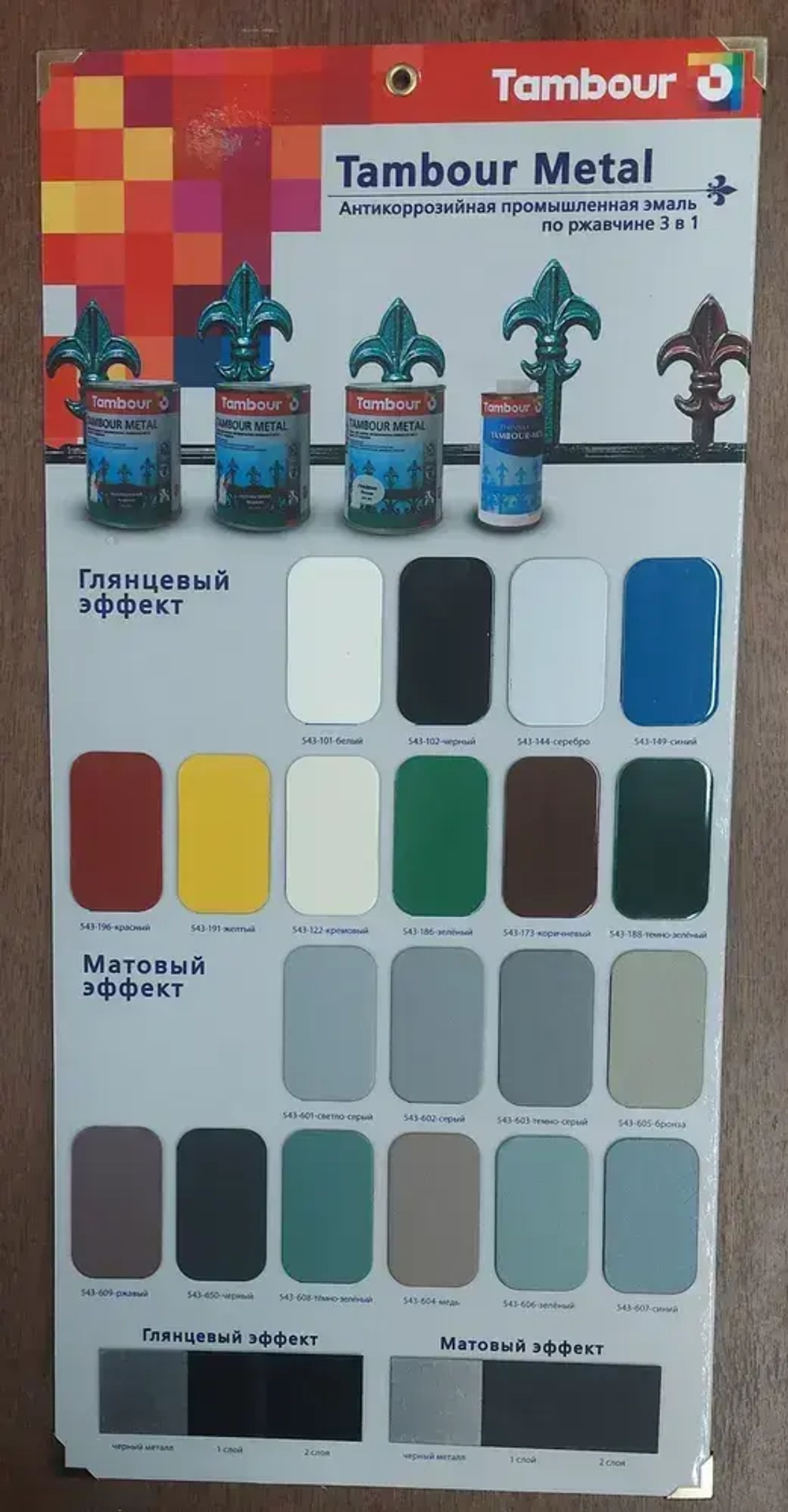 Tambour Эмаль Молотковая, Быстросохнущая, Алкидная, Полимерная, Полуглянцевое покрытие, Шелковисто-матовое покрытие, 0.75 л, 0.75 кг, коричневый