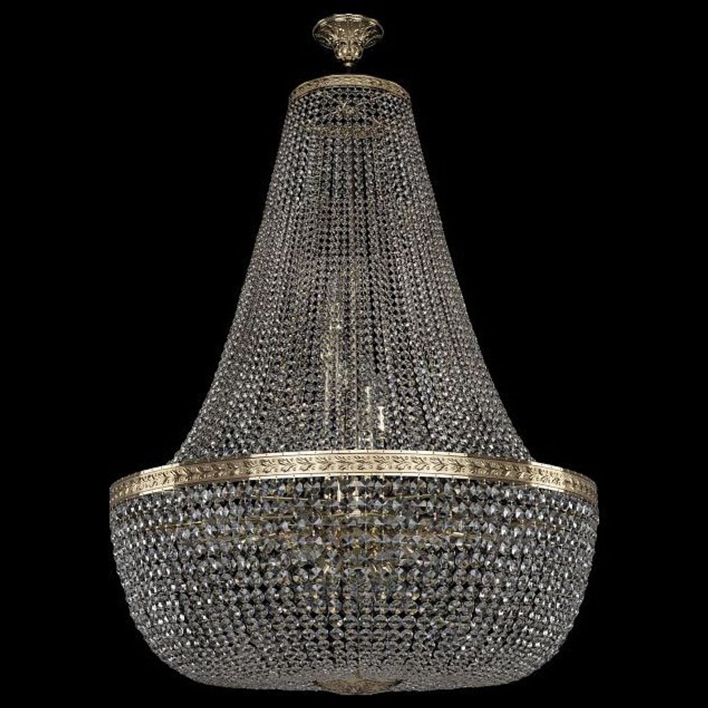 Люстра на штанге Bohemia Ivele Crystal 1911 19111/H2/90IV G
