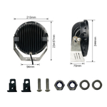 Светодиодная фара Aurora комбинированный белый свет