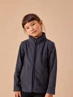 Куртка флисовая на молнии для девочки Next A14-364, Темно-синий