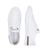 Кожаные кроссовки Tommy Hilfiger - белый(FM0FM04953)