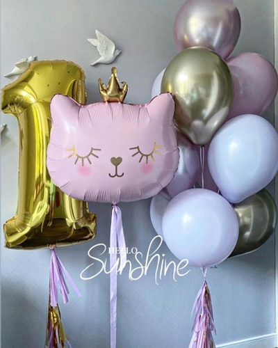 Набор шаров на годик №28