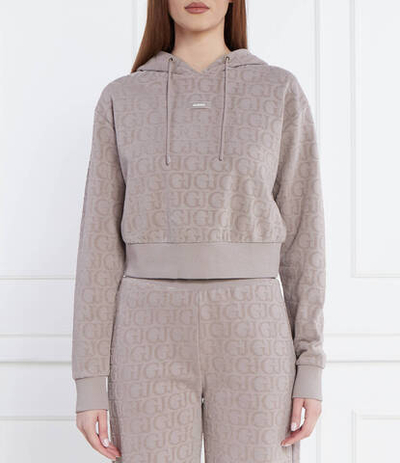 Худи GUESS ACTIVE - коричневый(V4RQ14 KC2W0)