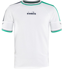 Мужская теннисная футболка Diadora SS T-Shirt Icon - optical white