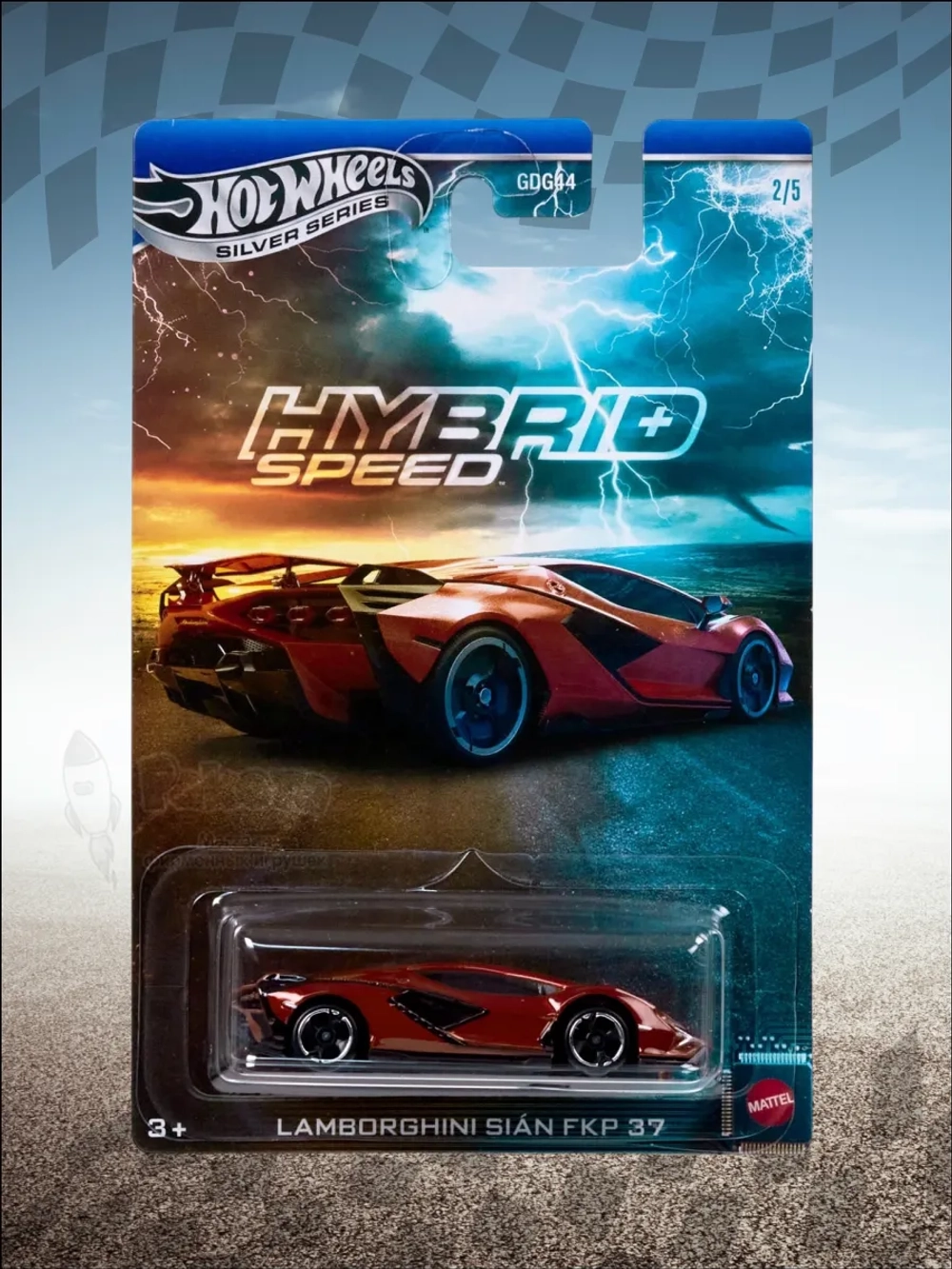 Машинка Хот Вилс Hybrid Speed Lamborghini Sian JDY87 JCB77