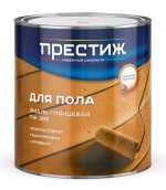 Эмаль для пола ПРЕСТИЖ ПФ-266, глянцевая, золотисто-коричневая 1,9кг