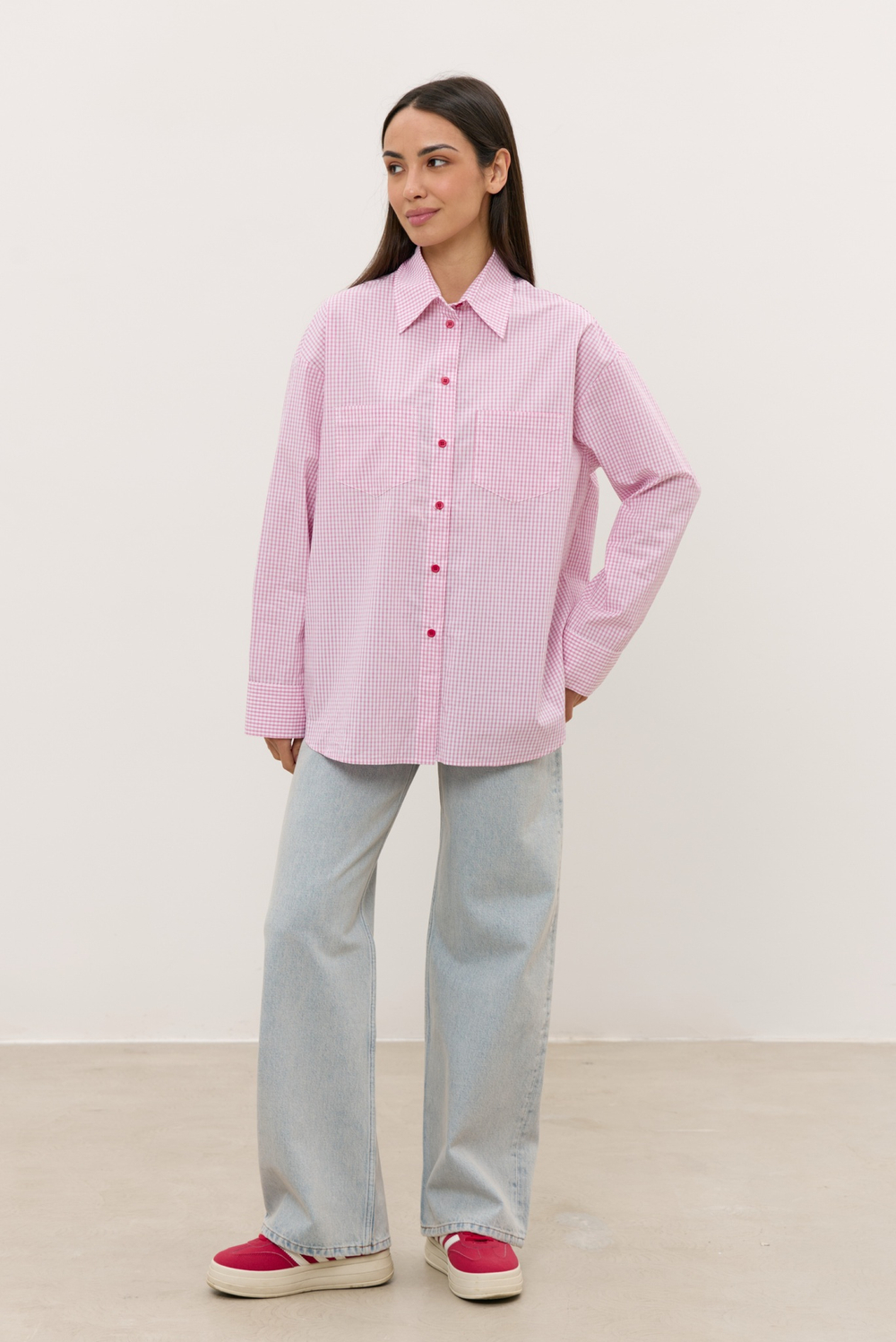 Рубашка BLUSH GRID