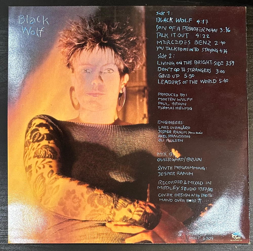 Hanne Boel- Black Wolf (Голландия 1988г.)