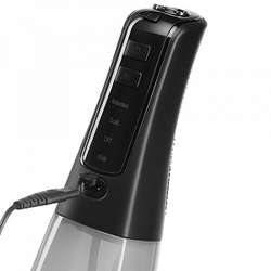 Ирригатор для полости рта портативный CS Medica AquaPulsar CS-8 Elite черного цвета с 6 насадками