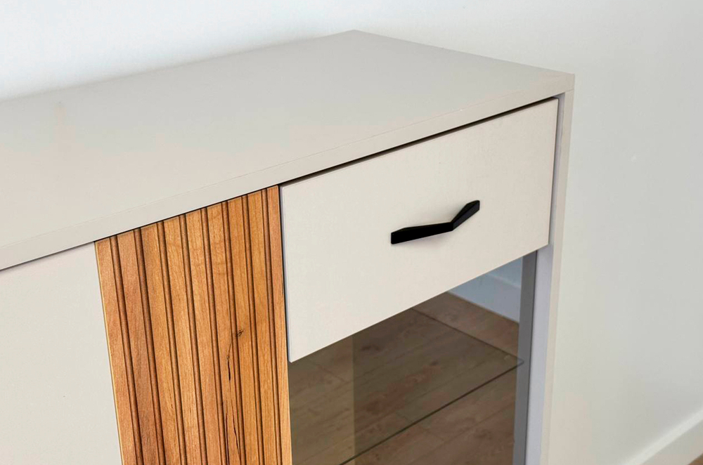 Доминика (MebelSon) Комод со стеклом