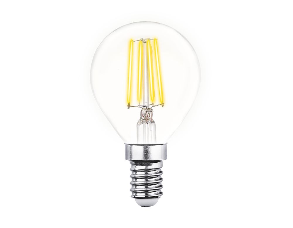 Светодиодная лампа Filament LED G45-F 6W E14 4200K (60W)