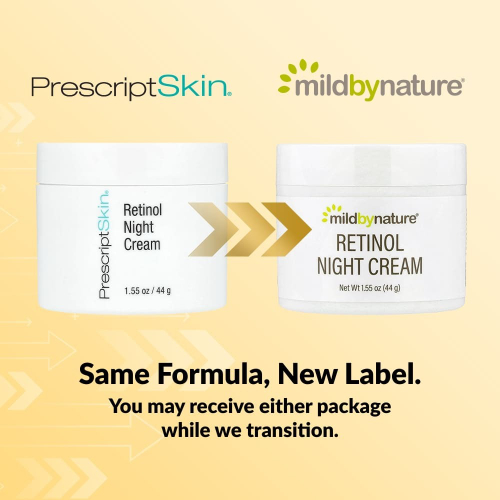 Mild By Nature, ночной крем с ретинолом, 44 г (1,55 унции)