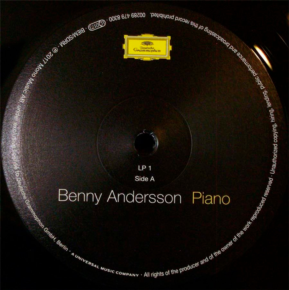 Benny Andersson / Piano (2LP)