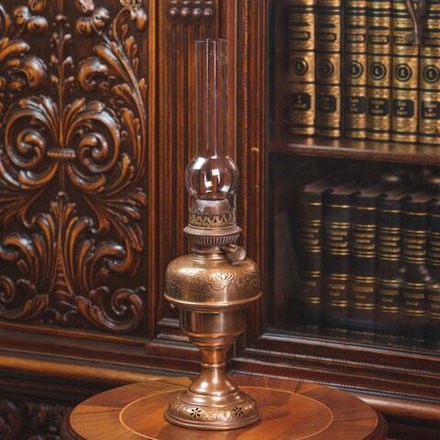 Керосиновая лампа из латуни