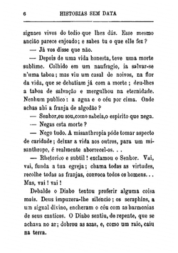 Historias sem data | Machado de Assis