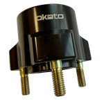 Задняя ступица 30х50 паз 6мм Okato алюминий