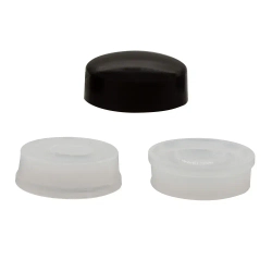 Декоративный колпачок на универсальный шуруп D3,5-4,0мм черный (10 шт.)