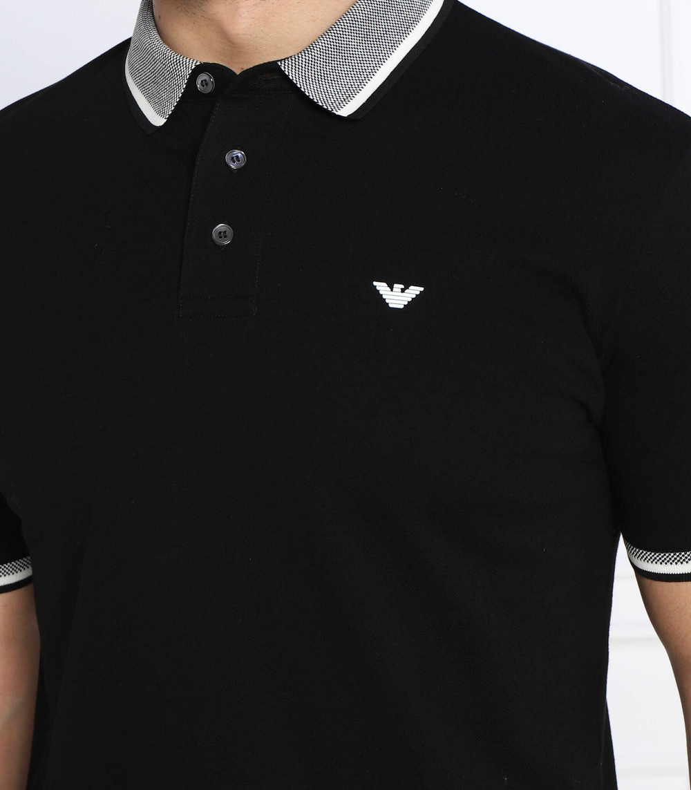 поло Emporio Armani - черный(6L1FD3 1JTKZ)